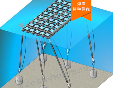 彈性錨索-水上光伏平臺系泊系統